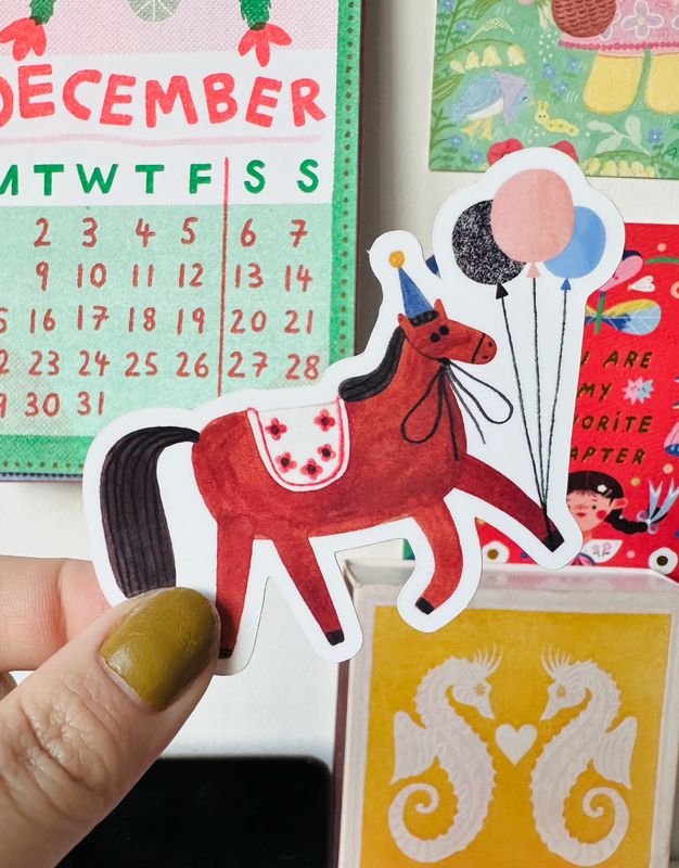 PARTY HORSE sticker