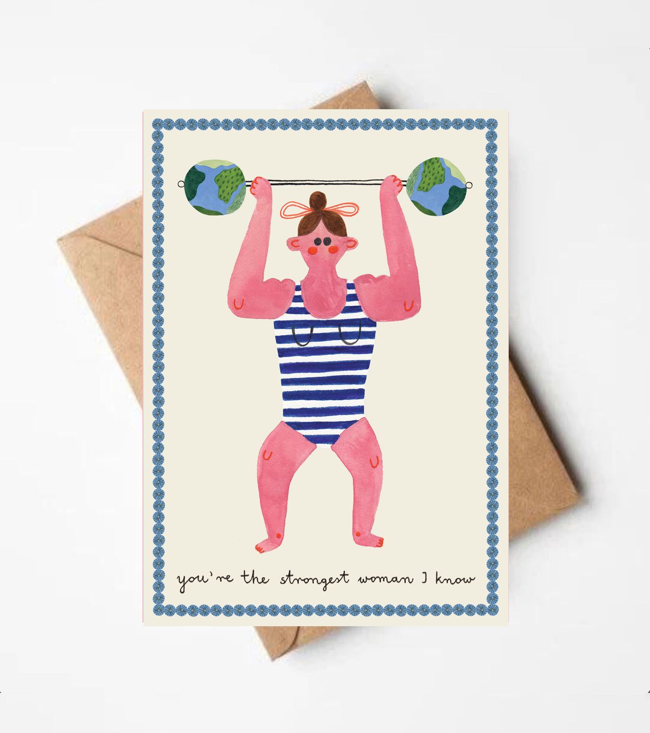 YOU'RE THE STRONGEST card