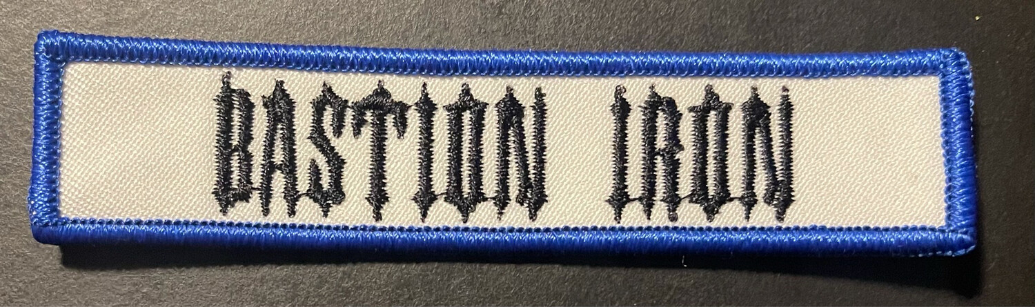 Bastion Iron Chapter Title Patch