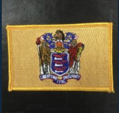 New Jersey Flag Patch
