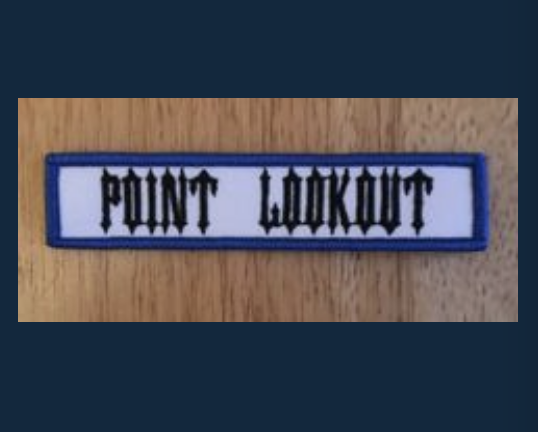 Point Lookout Chapter Title Patch