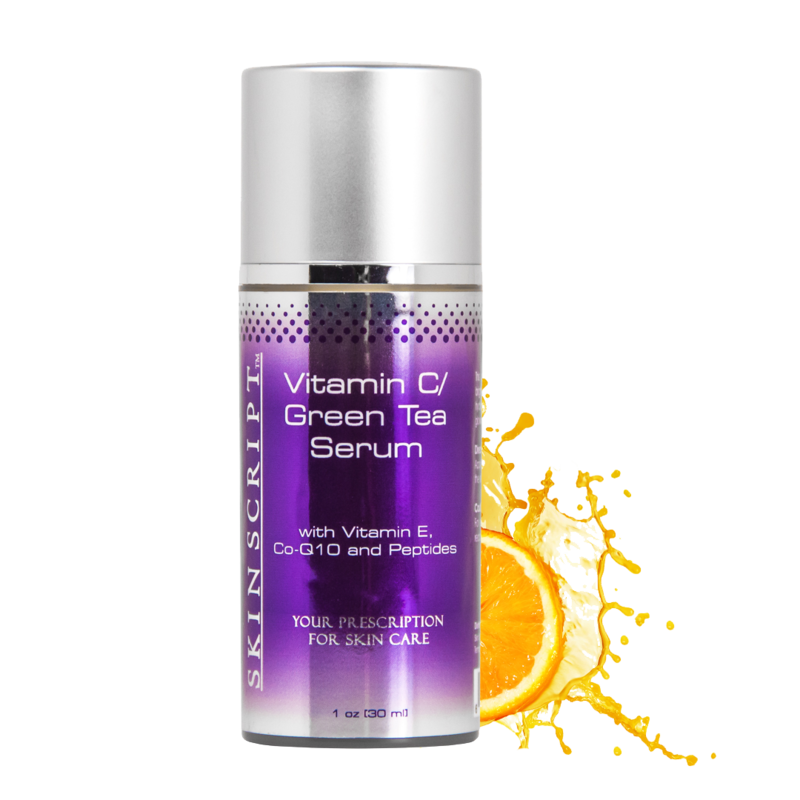15% Vitamin C/Green Tea Serum with Vitamin C, CoQ10 & Peptide