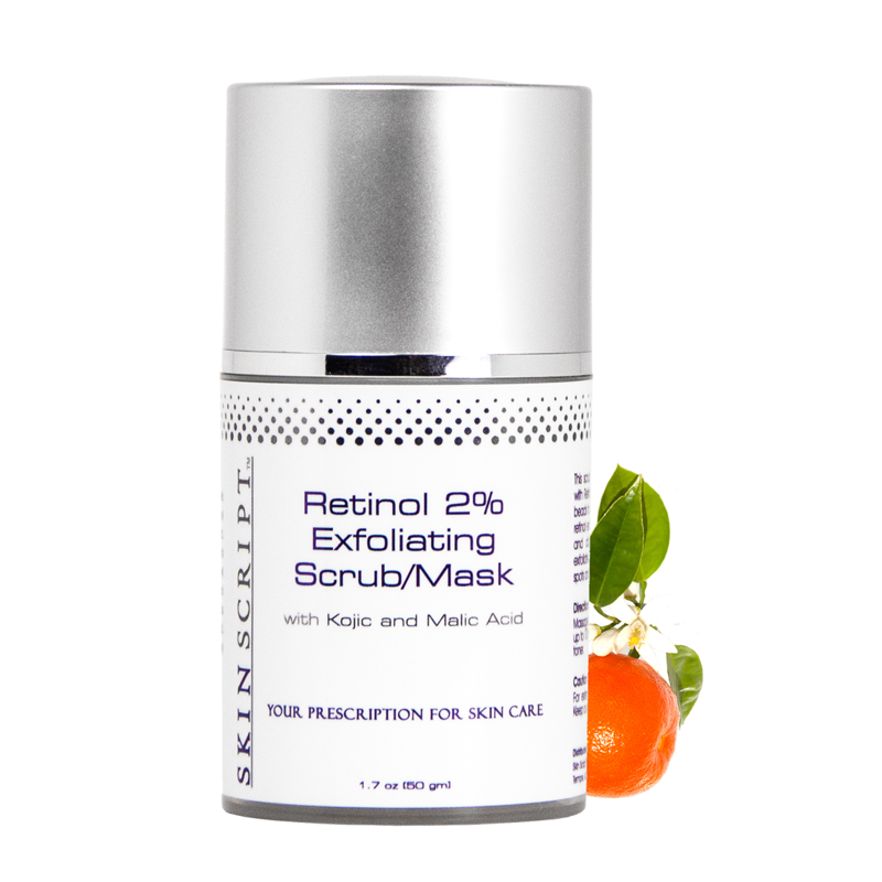 Retinol 2% Exfoliating Scrub/Mask