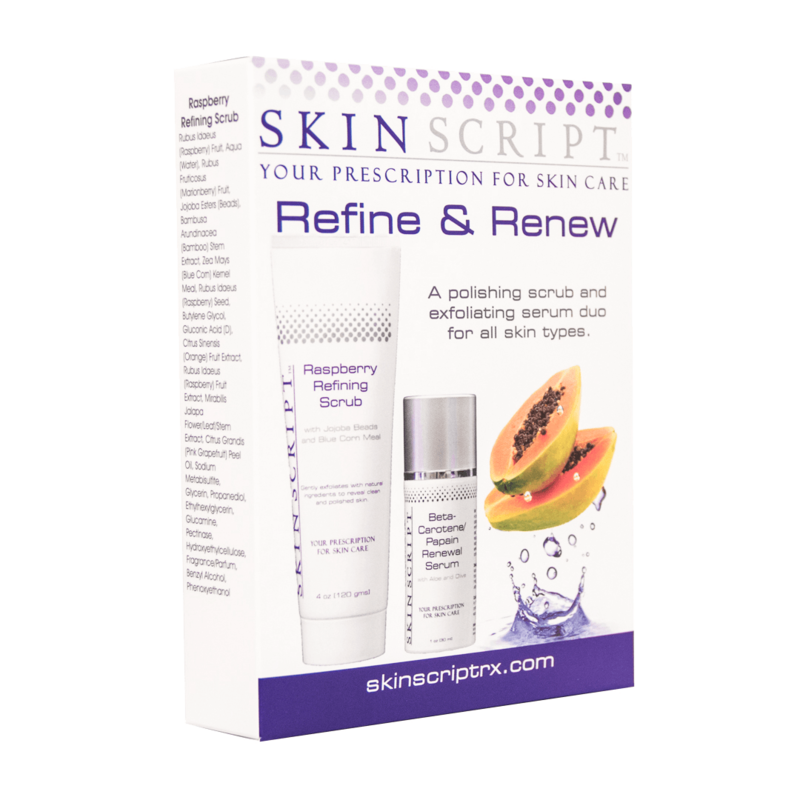 Refine & Renew Duo (Rasp Scrubb & Beta Caroteno)