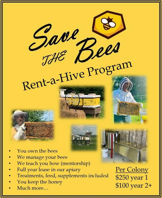 Rent a Beehive Program - 2024