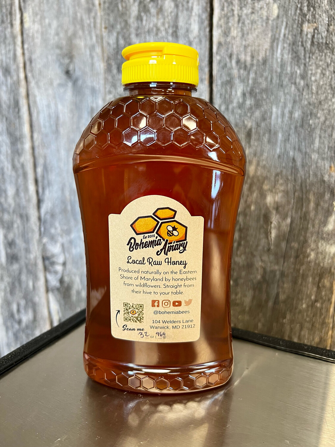Raw Wildflower Honey 2lb (2021 Warwick MD)