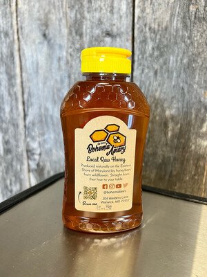 Bohemia Bee Raw Wildflower Honey 1lb (2022 Warwick MD)