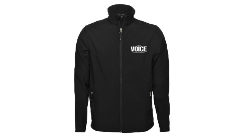 I AM A VOICE for Epilepsy Awareness Unisex Softshell Jacket