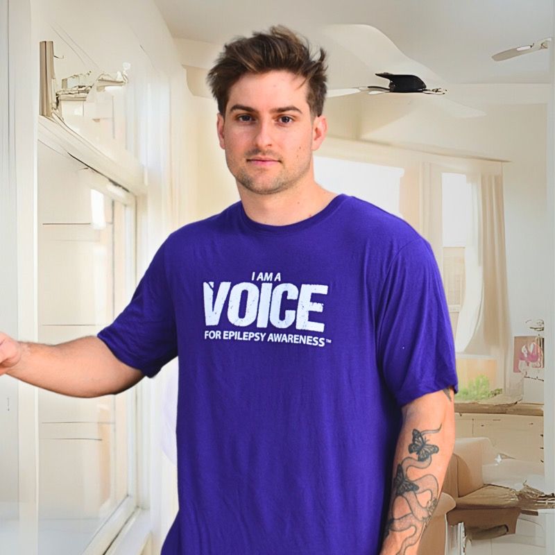 Men's I AM A VOICE for Epilepsy Awareness™ Shirt