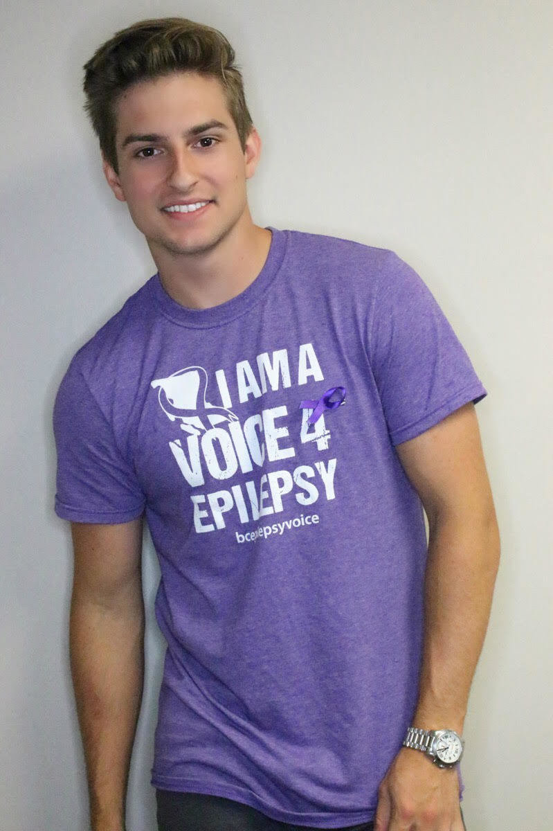 Men's I AM A VOICE 4 EPILEPSY Shirt
