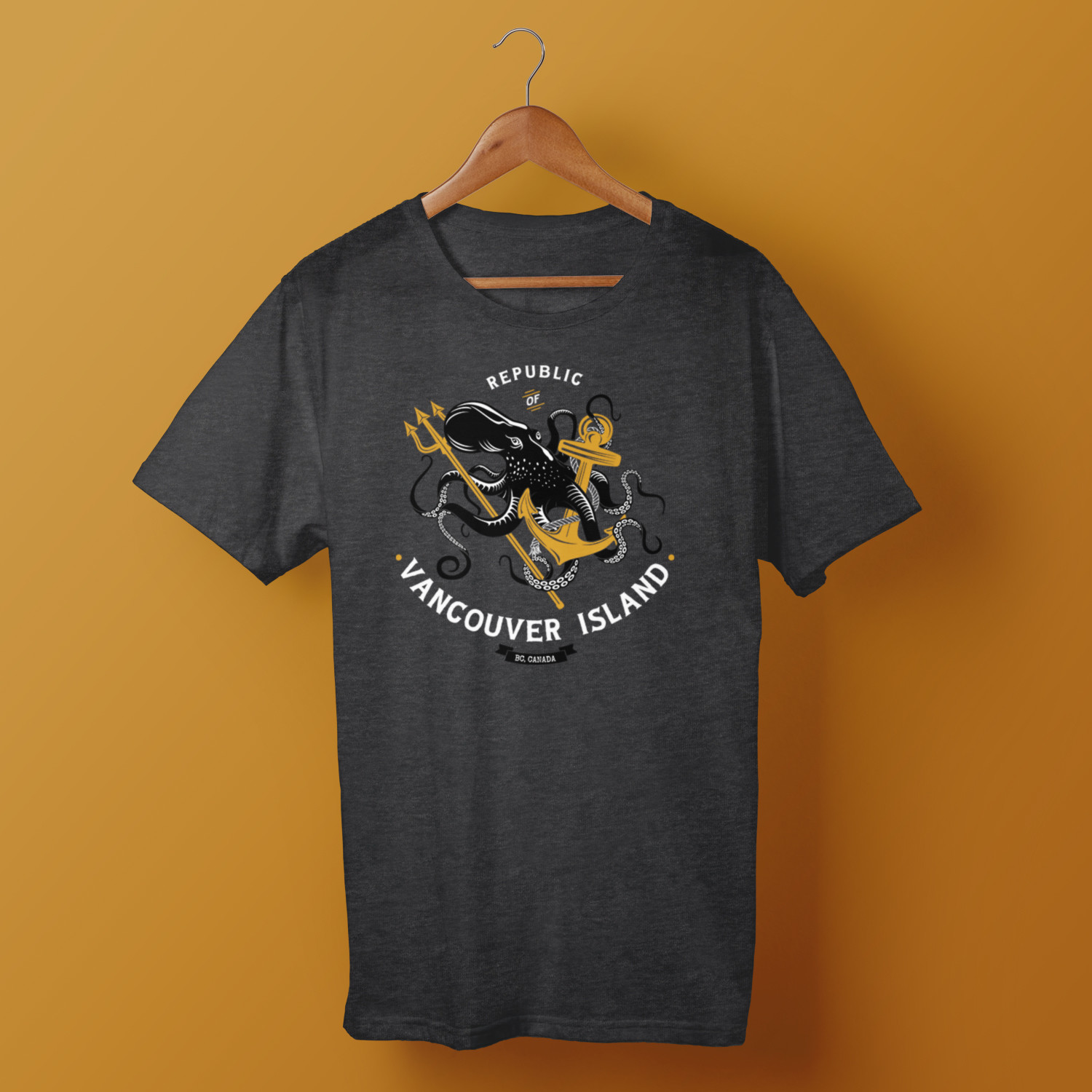 Republic Of Vancouver Island Anchor Design, SIZE: S