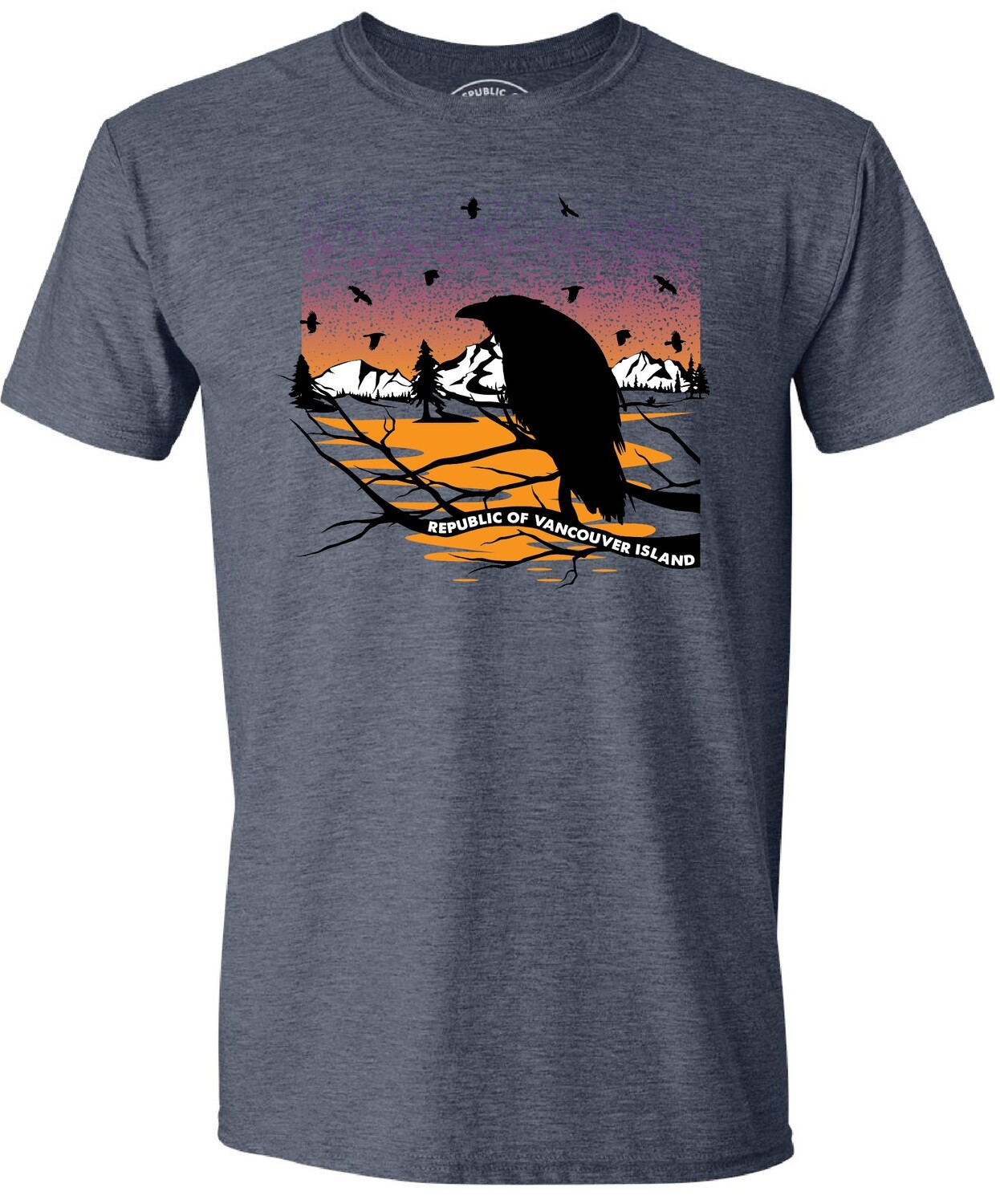 Republic Of Vancouver Island Raven Design, SIZE: S