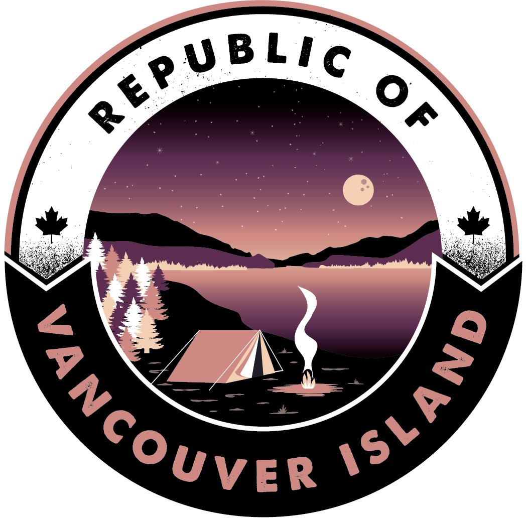Camping Moon Design - 3&quot; Decal