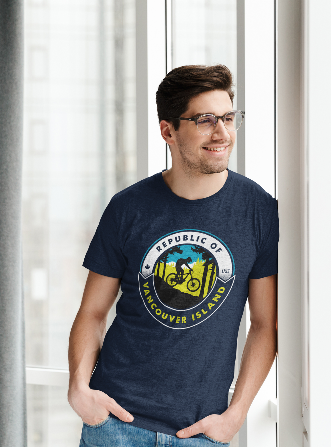 Republic of Vancouver Island Mountain Bike Tee