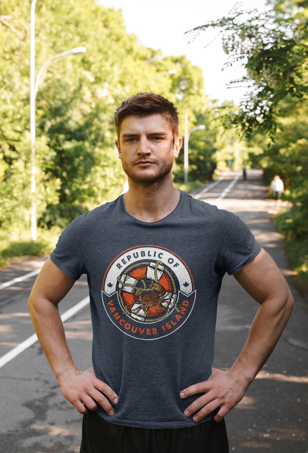 Republic of Vancouver Island Crab Tee, Size: S
