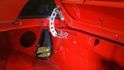 MR2 Engine , Trunk, and Pedal Supports