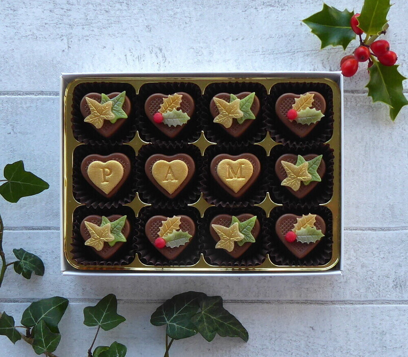 Sparkly Collection - 3 box set of Christmas chocolates