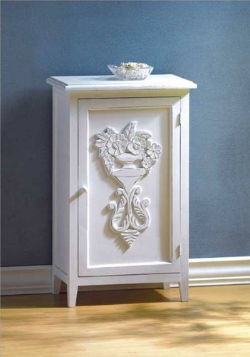 CARVED WOOD CABINET