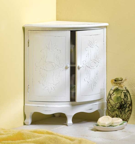 CORNER CURIO CABINET