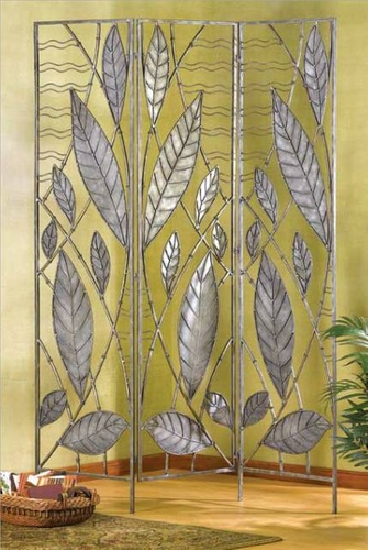 BAMBOO LEAF DESIGN DIVIDER SCREEN