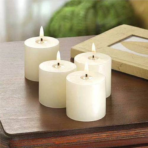 IVORY VANILLA MINI PILLARS