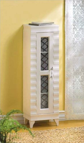 IVORY MEDIA CABINET