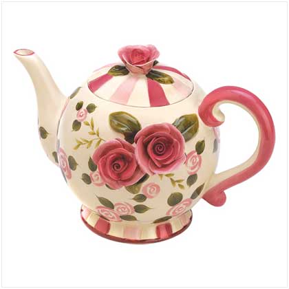 ROSE GARDEN TEAPOT