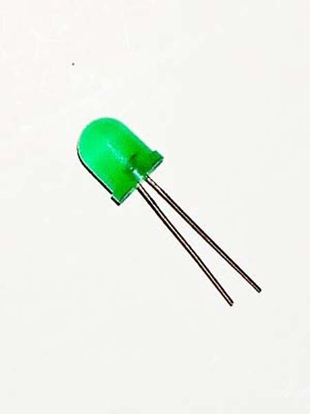 LED 10mm Green 9-12 volt component-Circuit2u