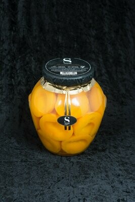 Whole Peaches Extra in Syrup Amfora Jar, Serrano (3kg)