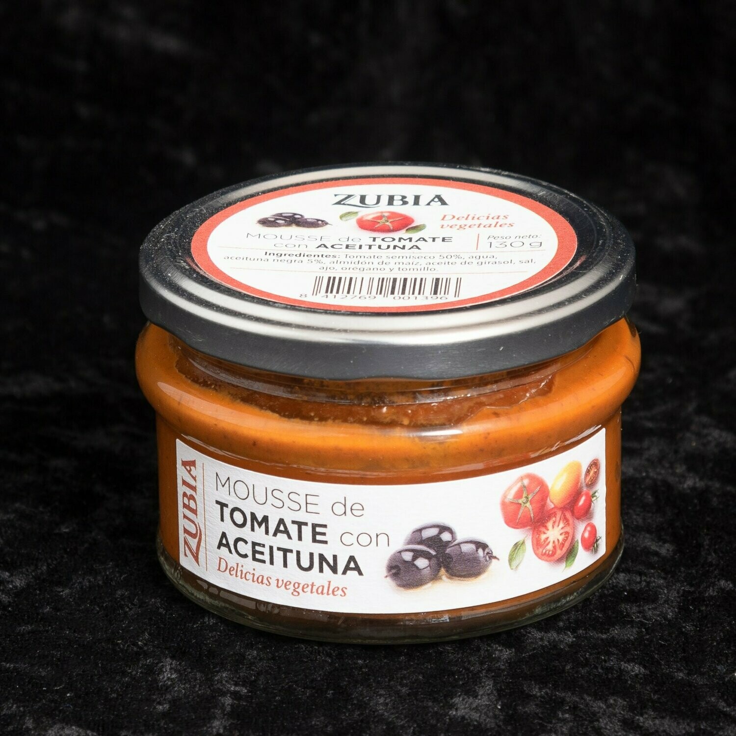 Tomato and Olive mousse, Zubia (130 g)
