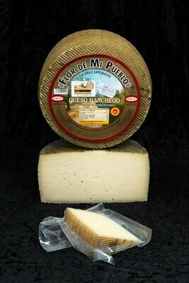 Manchego Semicured cheese, Flor de mi pueblo TGT (200 g)