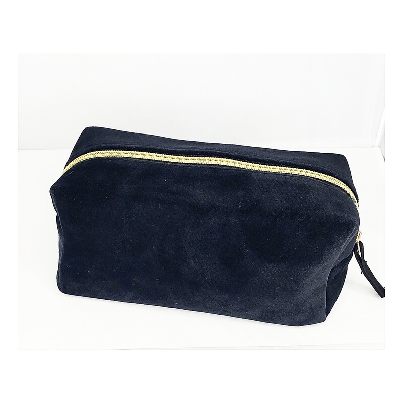 Velveteen  "Viv" Bag 
(Black)