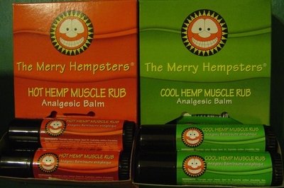 The Merry Hempsters Hemp Muscle Rubs