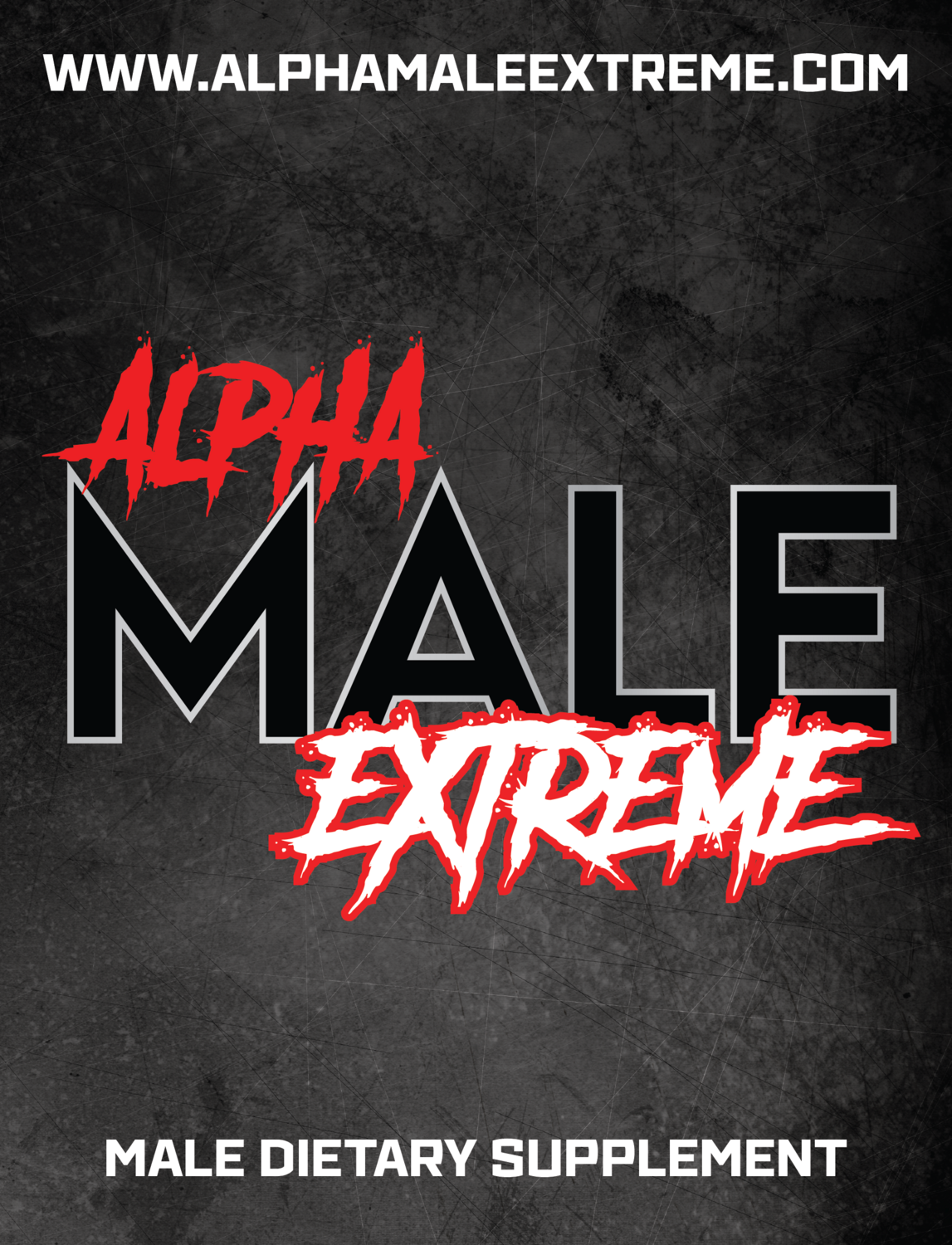 Alpha Male Extreme- All Natural Male Enhancement Supplement  – Twenty Pack