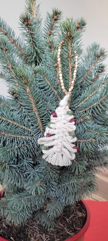 Macramé Ornament Tree