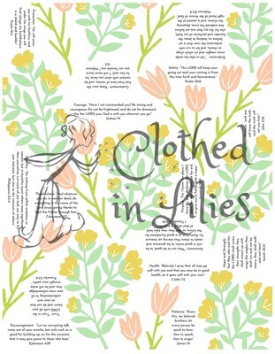 Quilted Blessings Blanket- Yellow flowers, Grey Backing