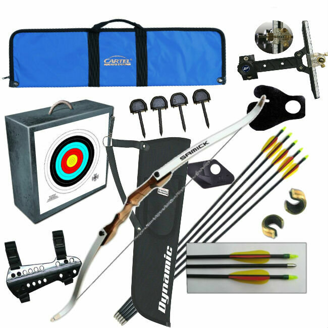 Лучный набор - Лук классический с набором аксессуаров Archery Kit Expert
