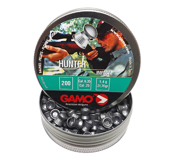 Пули пневматические Gamo Hunter кал. 6,35 мм. (200 шт.)