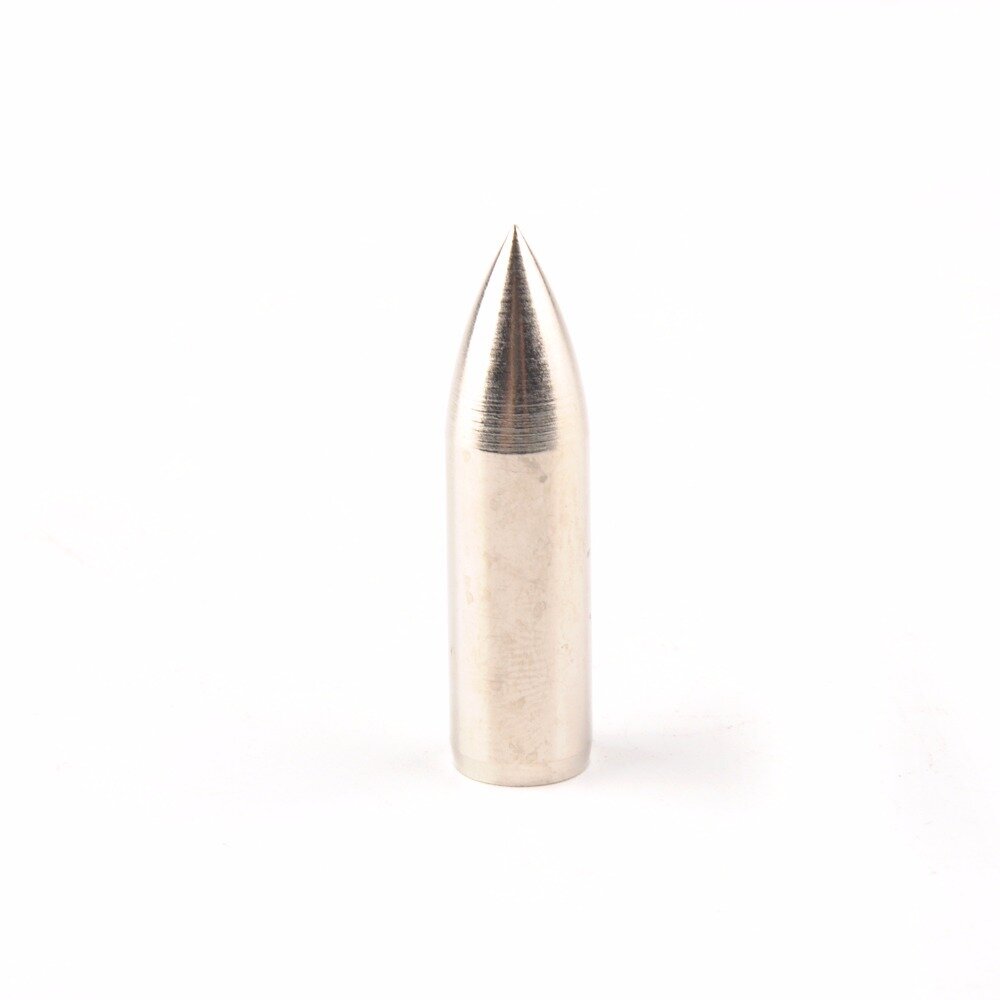 Наконечник для деревянных стрел Bullet Point, стальной 8мм. (8 шт.)