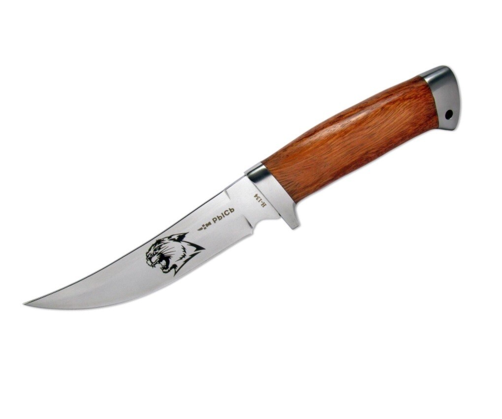 Нож нескладной РЫСЬ H-134