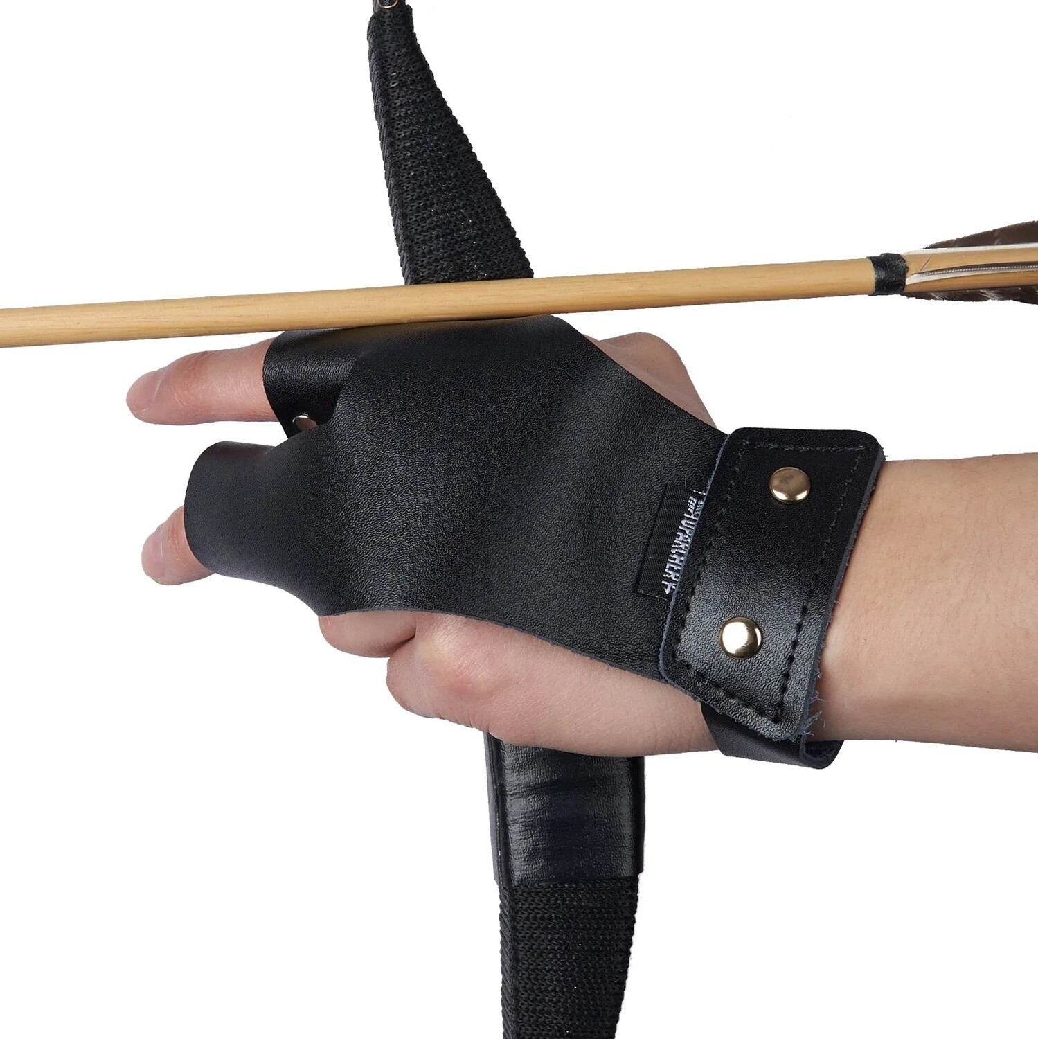 Защитная лучная перчатка для упора (левая рука)