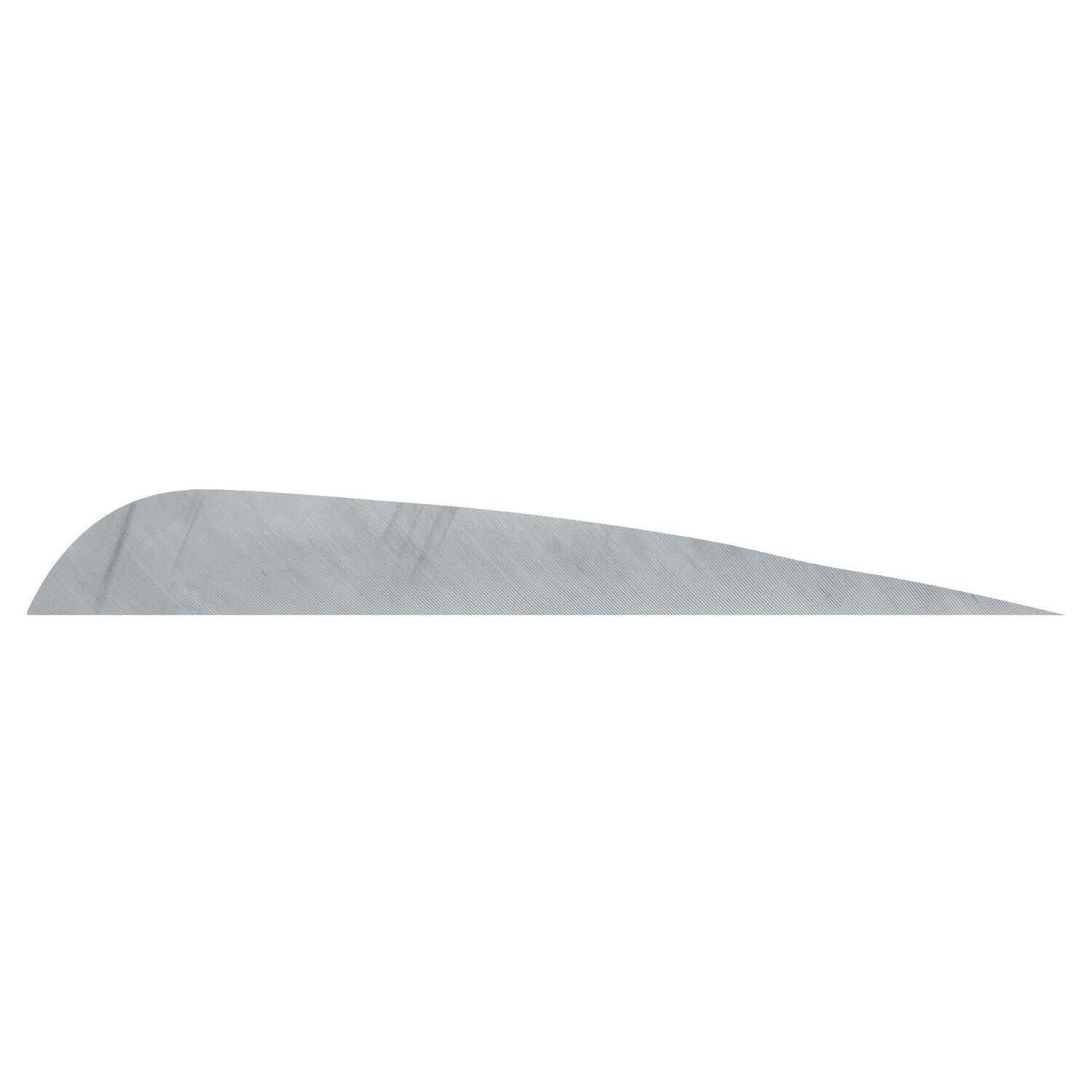 Натуральное оперение для стрел Gateway Feathers 5" Parabolic RW Grey (цвет: серый, 12 шт.)