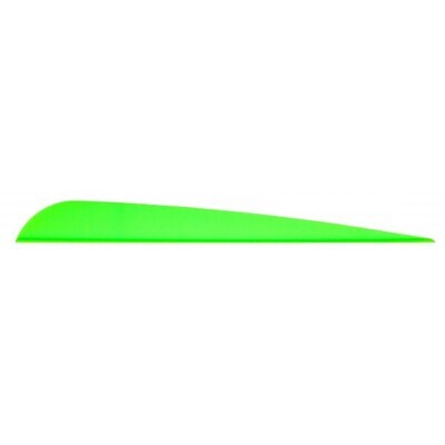 Оперение для стрел Arizona Elite Plastifletch – 50, Bright Green, (31 шт.)