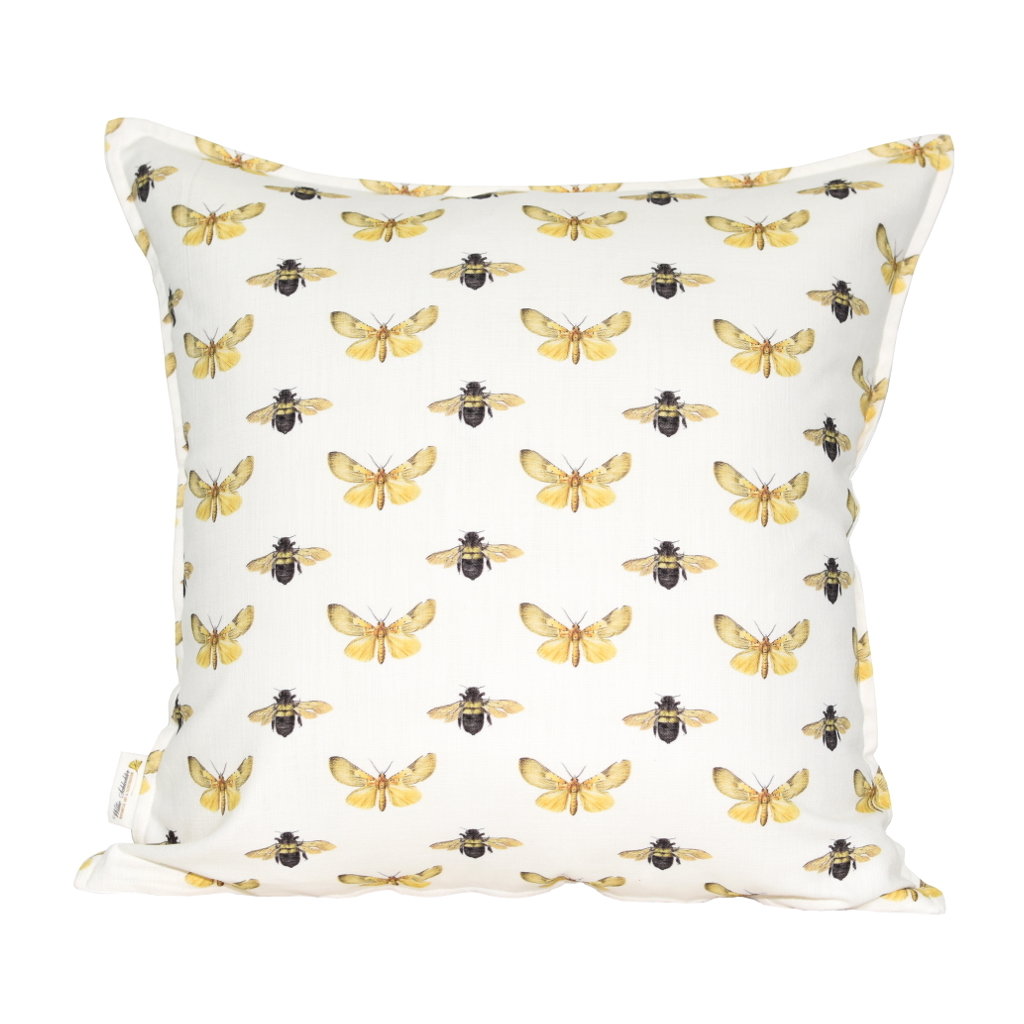 Bee &amp; Moth Scatter Cushion