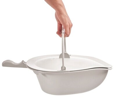 Bäcken Clean, grå
