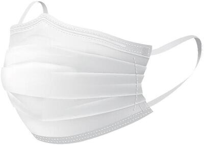 Munskydd Evercare typ II öronband vit 10 st/fp (2882)