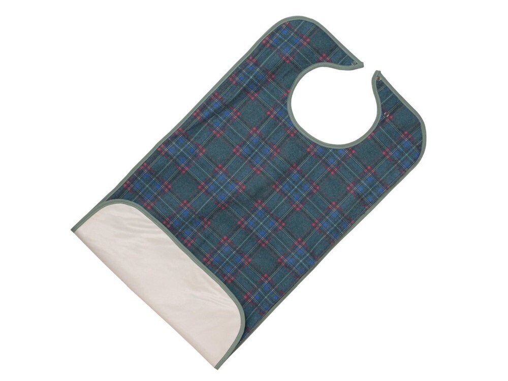 Haklapp absorberande blårutig 45 x 90 cm