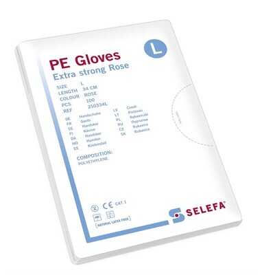 Handskar Plast Posas Softline Smooth Large 100 st/fp