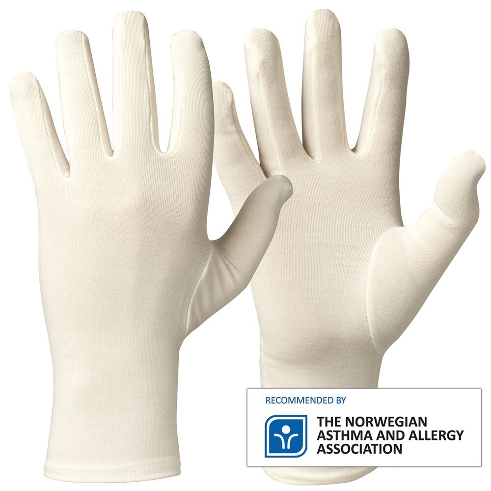 Eksemhandskar Bamboo av bambufiber stl XL