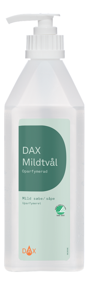 Tvål Dax Mildtvål oparfymerad med pump 600ml